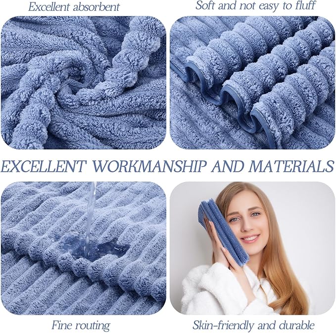 40 Pack Bleach Proof Towels Microfiber Absorbent Resistant Hair Hand Towels Bulk Quick Dry for Barber Gym Bath Spa Shaving (Morandi Color,Stylish)