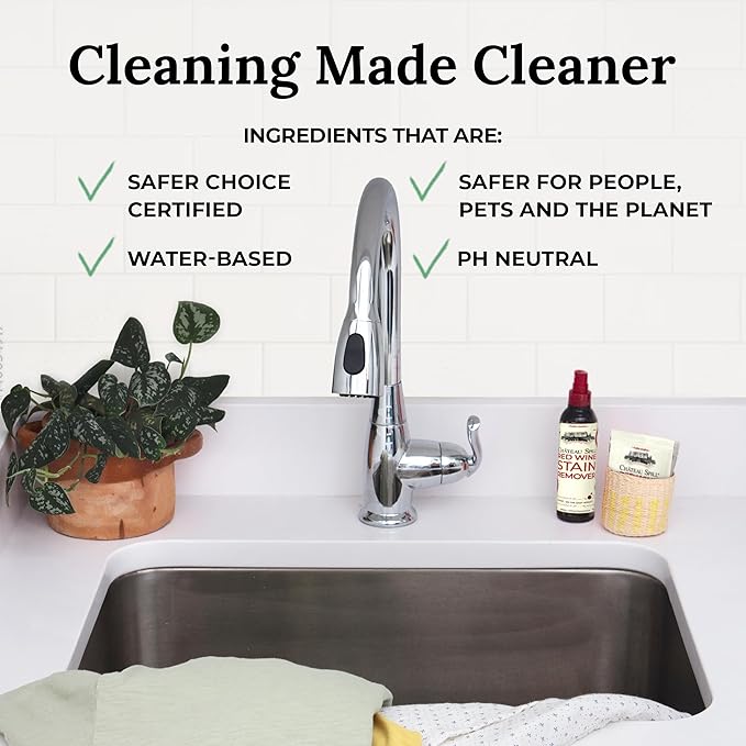Chateau Spill Wine Stain Remover Spray - Clothes & Laundry Stain Remover - Wine Carpet Cleaner - EPA Safer Choice Certified - 4 Fl Oz (Pack of 3)