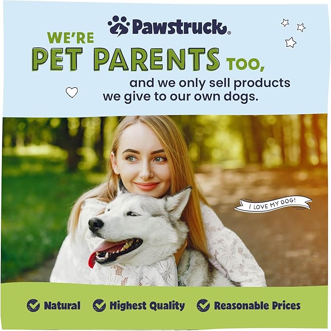 Pawstruck Natural 1–4" Bully Stick Bites for Small Dogs and Puppies – Single Ingredient, Digestible, Rawhide-Free, High-Protein Chew Treat Bones – 8 oz Bag – Packaging May Vary