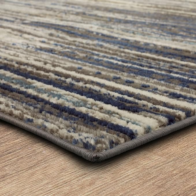 Mohawk Home Nexus Modern Contemporary Abstract Gray 3' 11" x 6' Area Rug Perfect for Living Room, Dining Room, Office