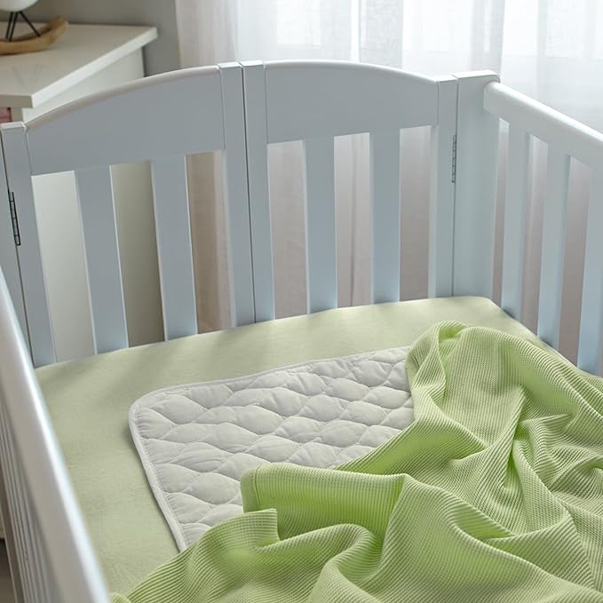 American Baby Company 100% Cotton Thermal Waffle Swaddle Blanket (30" x 40"), Soft, Breathable & Stretchy, Celery, for Boys and Girls, Perfect for Swaddling, Travel and Gifting