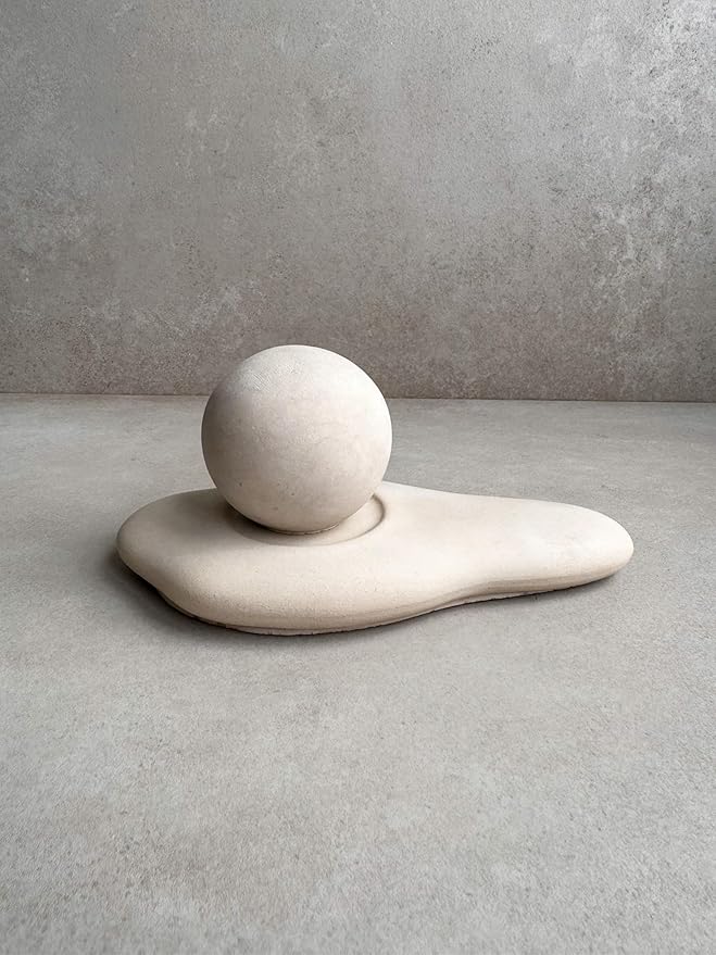 Concrete Essential Oil Diffuser, Aromatherapy Sphere, Passive Dome Diffuser, Cement Decor, Fragrance Air Freshener, Cement Diffusing Stone