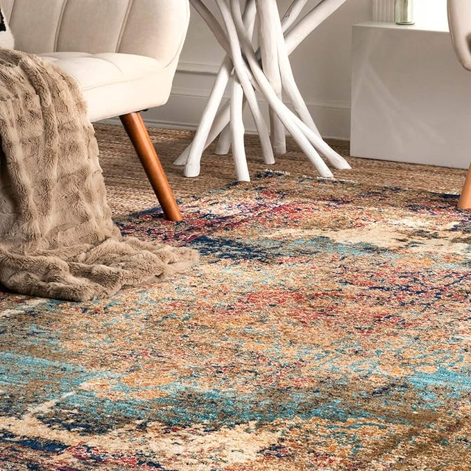 nuLOOM Vintage Magdala Area Rug, 4x6, Multi