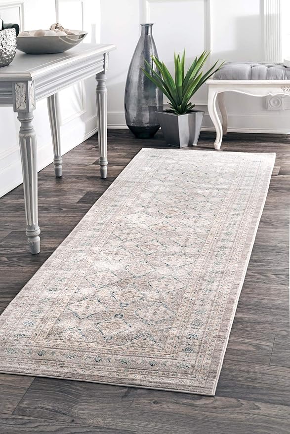 nuLOOM Vintage Sherell Accent Rug, 3x5, Taupe