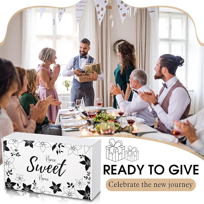 Housewarming Gift Baskets New Home Gift Ideas Set Household Essentials House Warming Gifts for Couples Women Men New Apartment Home Buyers Presents(Modern)