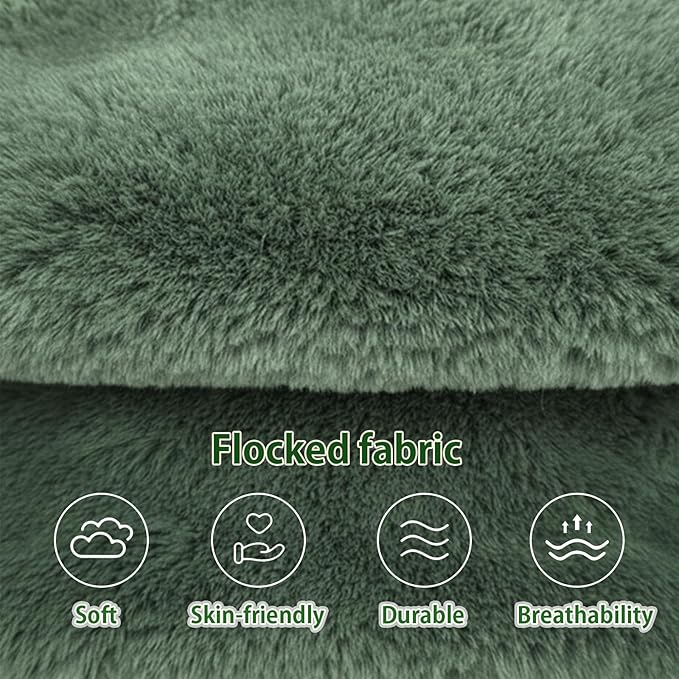 Bean Bag Chairs Large Bean Bag Couch for Adults Stuffed Sofa Chair Comfy Giant Bean Bag Chair with Spacious Design for Reading, Playing or Relaxing, Green