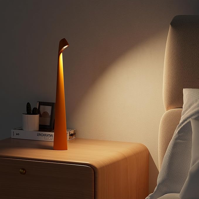 Portable Cordless LED Desk Lamp - Rechargeable Wireless Table Lamp 3-Level Brightness