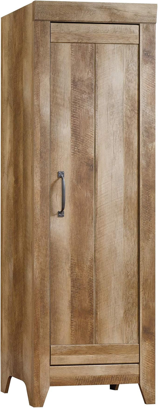 Sauder Adept Storage Narrow Storage Cabinet/ Pantry Cabinet, Craftsman Oak finish