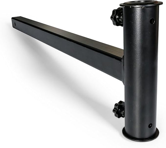 Durable Hitch Mount Umbrella Holder- Sturdily Supports Large Patio and Outdoor Umbrellas on Your Hitch, Great for Traveling, Tailgating and Outdoor Events (51958)