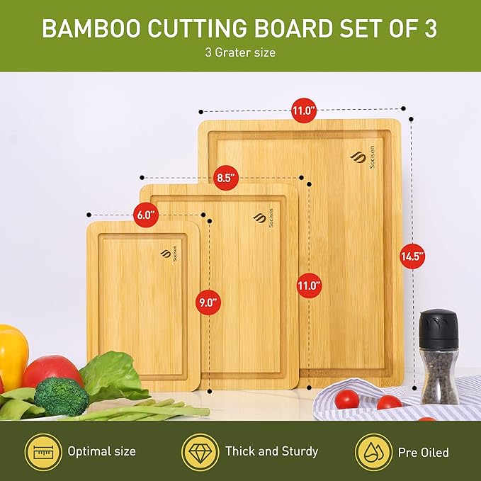 Bamboo Cutting Board Set Over Sink Kitchen Gadgets Seller 2024 First Apartment Essentials New Home Must Haves Things Stuff Accessories House Warming Decor Housewarming Hostess Host Gifts