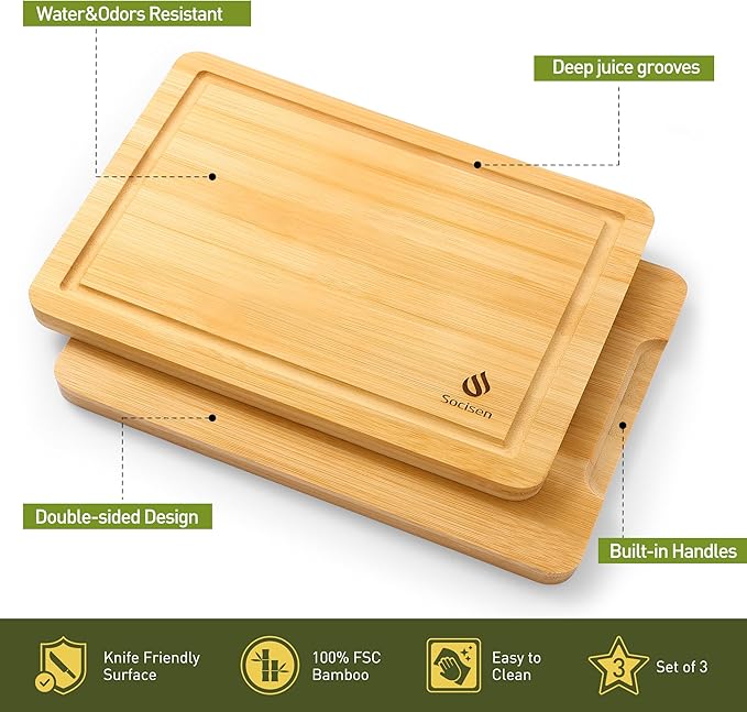 Bamboo Cutting Board Set Over Sink Kitchen Gadgets Seller 2024 First Apartment Essentials New Home Must Haves Things Stuff Accessories House Warming Decor Housewarming Hostess Host Gifts