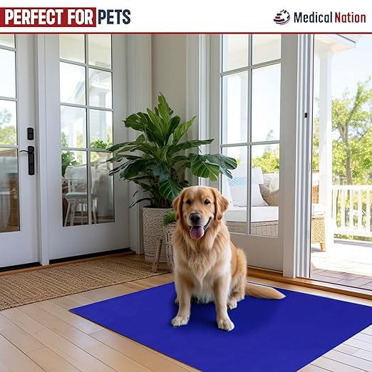 Sticky Mat - 24" x 36" - 120 Blue Sheets (Pack of 4 Mats - 30 Sheets per Mat) for Clean Rooms, Construction, Medical Facilities, Laboratories, Hospitals and Pets - Tacky Adhesive Mats