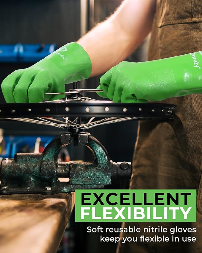 Chemical Gloves, Heavy Duty Cleaning Gloves