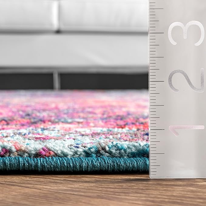 nuLOOM Reva Colorful Abstract Area Rug, 10x14, Multi