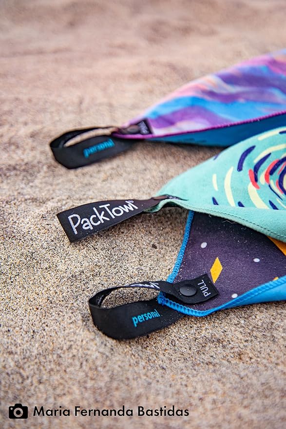 Personal Ultralight Microfiber Camping and Travel Towel, Orca Print, Body