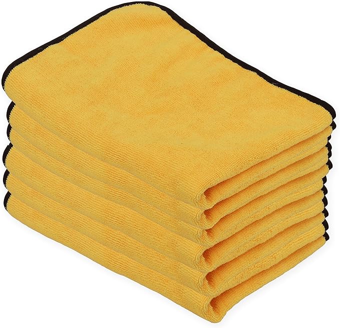 Simple Houseware Microfiber Cleaning Cloth 50PK + Premium Microfiber Towel 6PK