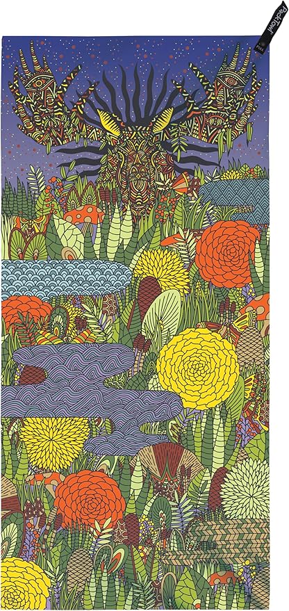 Personal Ultralight Microfiber Camping and Travel Towel, Mystic Moose Print, Body