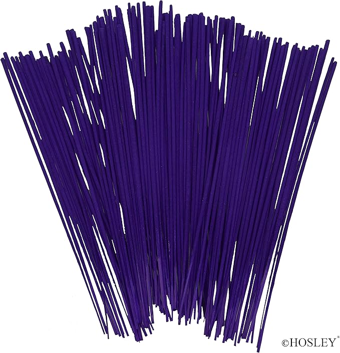 Hosley's 120 Pack of Lavender Fields Fragrance Incense Sticks. Infused with Essential Oils. Ideal for Home Spa Meditation and Aromatherapy. O6