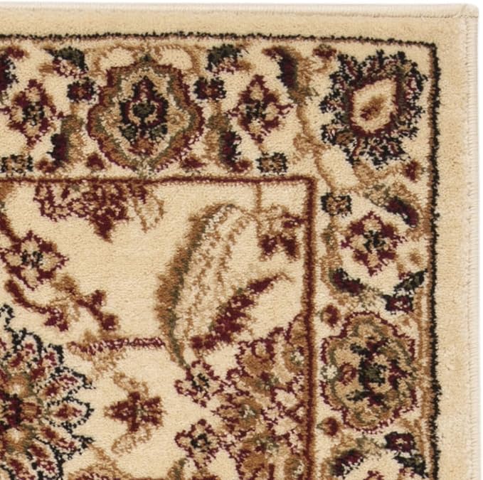 SAFAVIEH Lyndhurst Collection Runner Rug - 2'3" x 16', Ivory & Ivory, Traditional Oriental Design, Non-Shedding & Easy Care, Ideal for High Traffic Areas in Living Room, Bedroom (LNH216A)