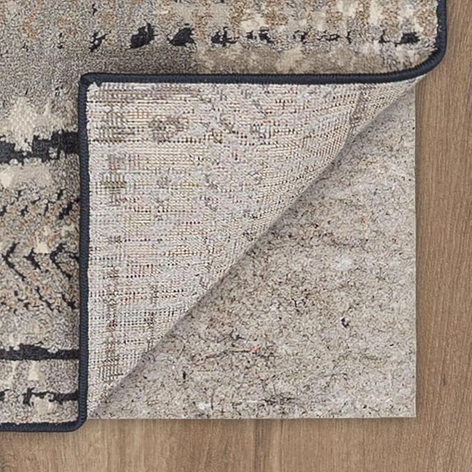 Mohawk Home Dutton Modern Abstract Stripe Gray 2' 1" x 3' 8" Area Rug Perfect for Kitchen, Living Room, Dining Room