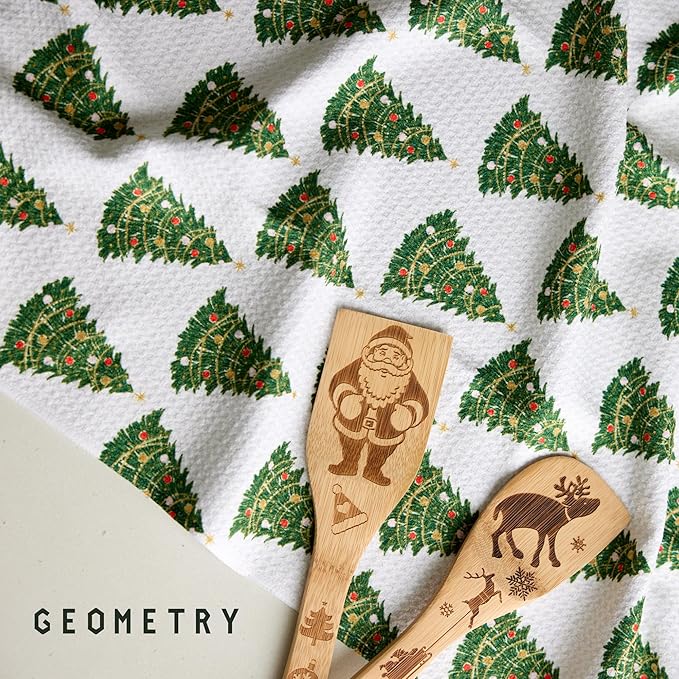 Christmas Kitchen Towels - Quick Dry Microfiber Cloth Dish Towels for Kitchen Drying - Premium Quick Dry Towel - Decked Out
