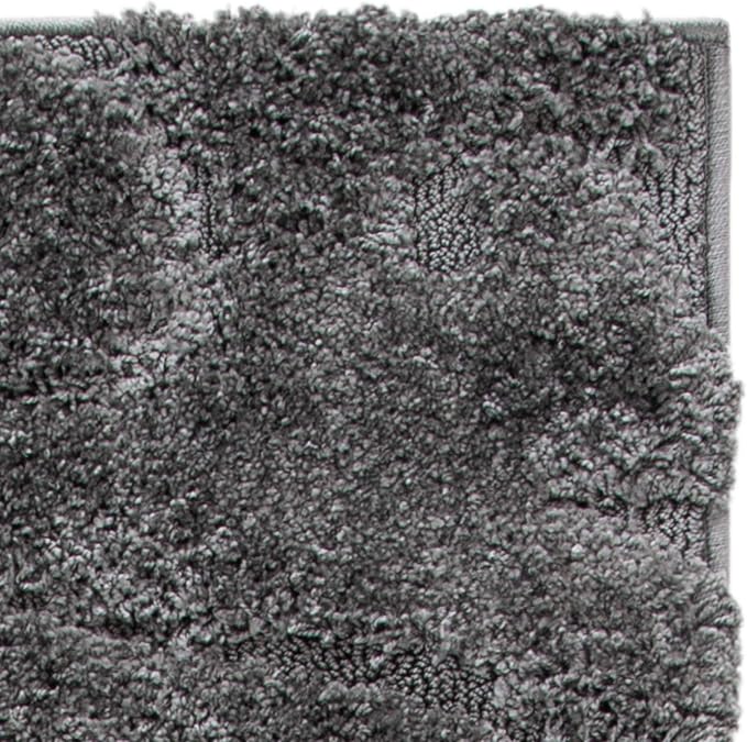 SAFAVIEH Florida Shag Collection Runner Rug - 2'3" x 9', Grey, Scroll Design, Non-Shedding & Easy to Clean, High-Low Plush Pile, Ideal for Bedroom, Foyer, Hallway (SG455-8013)