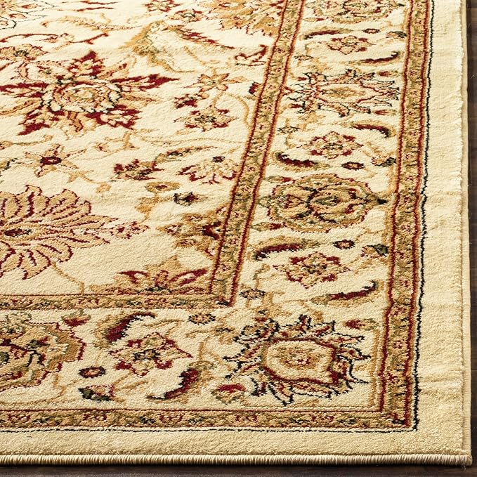 SAFAVIEH Lyndhurst Collection Runner Rug - 2'3" x 16', Ivory & Ivory, Traditional Oriental Design, Non-Shedding & Easy Care, Ideal for High Traffic Areas in Living Room, Bedroom (LNH216A)