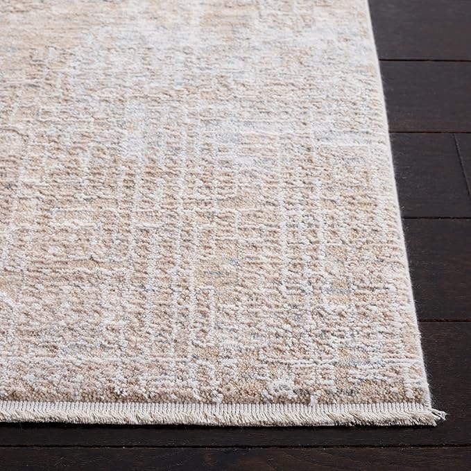 SAFAVIEH Marmara Collection Area Rug - 5' x 8'2", Grey & Beige Blue, Modern Design, Non-Shedding & Easy Care, Ideal for High Traffic Areas in Living Room, Bedroom (MRM314F)