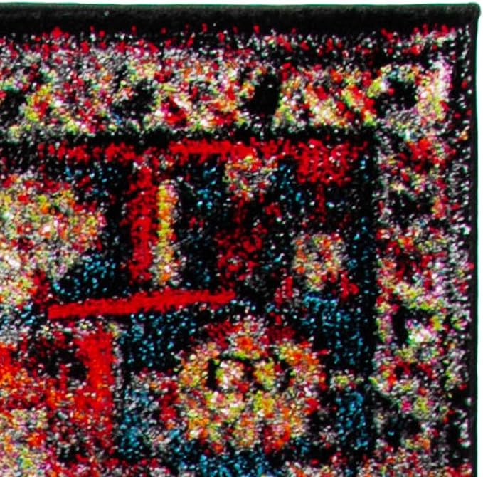 SAFAVIEH Vintage Hamadan Collection Accent Rug - 2'3" x 4', Orange & Multi, Traditional Design, Non-Shedding & Easy Care, Ideal for High Traffic Areas in Entryway, Living Room, Bedroom (VTH217B)