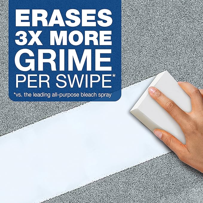 Mr. Clean Magic Eraser Extra Durable, 4.6 X 2.4, 0.7" Thick, White, 30/carton