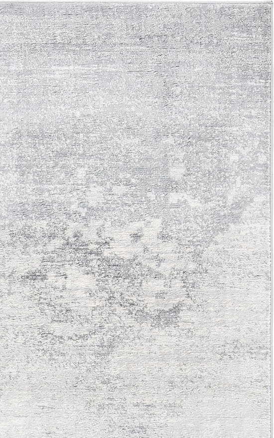 SAFAVIEH Brentwood Collection Area Rug - 10' x 13', Ivory & Grey, Modern Abstract Design, Non-Shedding & Easy Care, Ideal for High Traffic Areas in Living Room, Bedroom (BNT822A)
