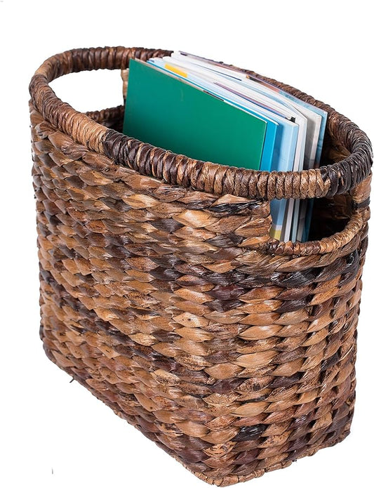 BirdRock Home Seagrass Magazine Basket