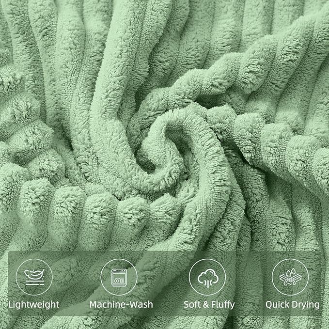 Oversized Bath Sheets 40x80 Inches Extra Large Bath Towels for Adults Super Soft Quick Dry Highly Absobent Microfiber Shower Towels for Bathroom, Pool, Gym, Yoga Towel(Sage Green, 2Piece)