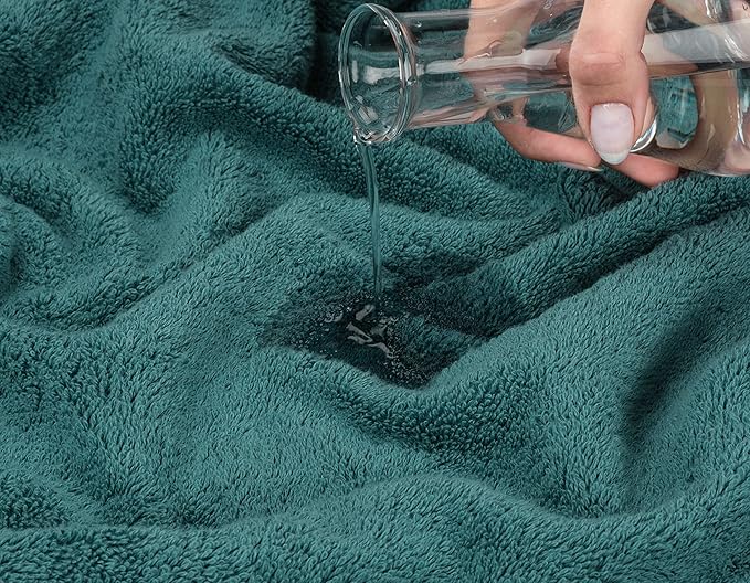 American Soft Linen 100% Cotton 600 GSM Turkish 40x80 Oversized Bath Towel Sheet, Extra Large Adult Towels for Bathroom, Teal Bath Sheet