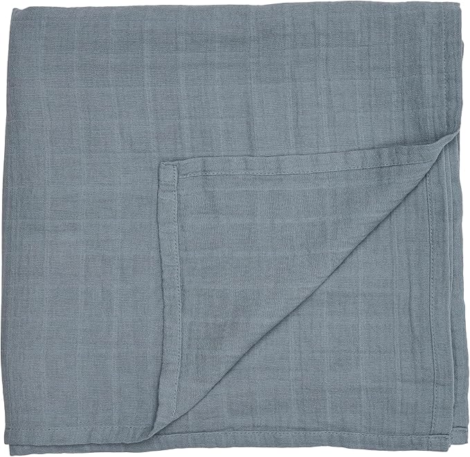 Baby Swaddle – Organic Cotton Muslin Baby Swaddles for Newborns 47” x 47” (Tradewins)