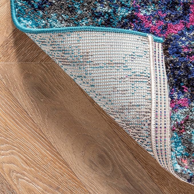 nuLOOM Reva Colorful Abstract Accent Rug, 3x5, Multi