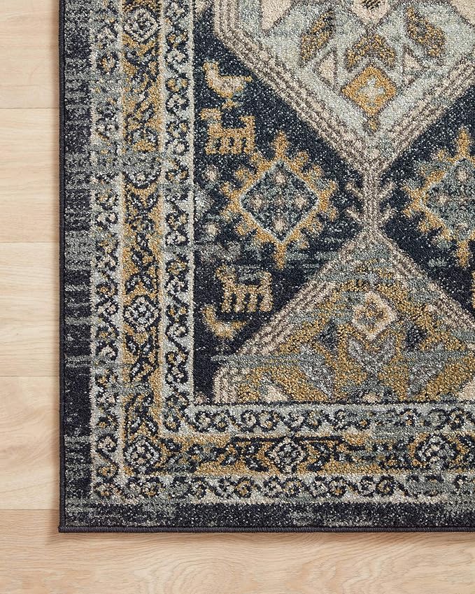 Loloi II Jocelyn Collection JOC-02 Navy/Blue 2'-3" x 4'-0" Accent Rug (Pack of 2)