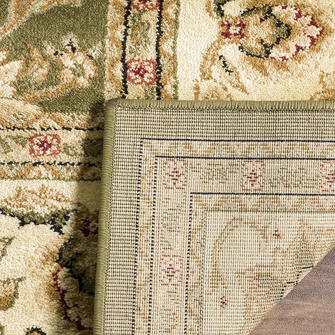 SAFAVIEH Lyndhurst Collection Accent Rug - 2'3" x 4', Sage & Ivory, Traditional Oriental Design, Non-Shedding & Easy Care, Ideal for High Traffic Areas in Entryway, Living Room, Bedroom (LNH212C)