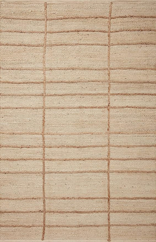 Loloi Bodhi Collection BOD-04 Ivory/Natural 2'-3" x 3'-9" Accent Rug
