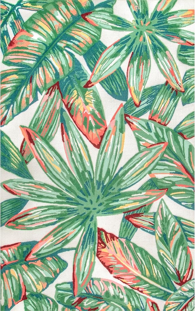 nuLOOM Contemporary Floral Lindsey Area Rug, 5' x 8', Multi