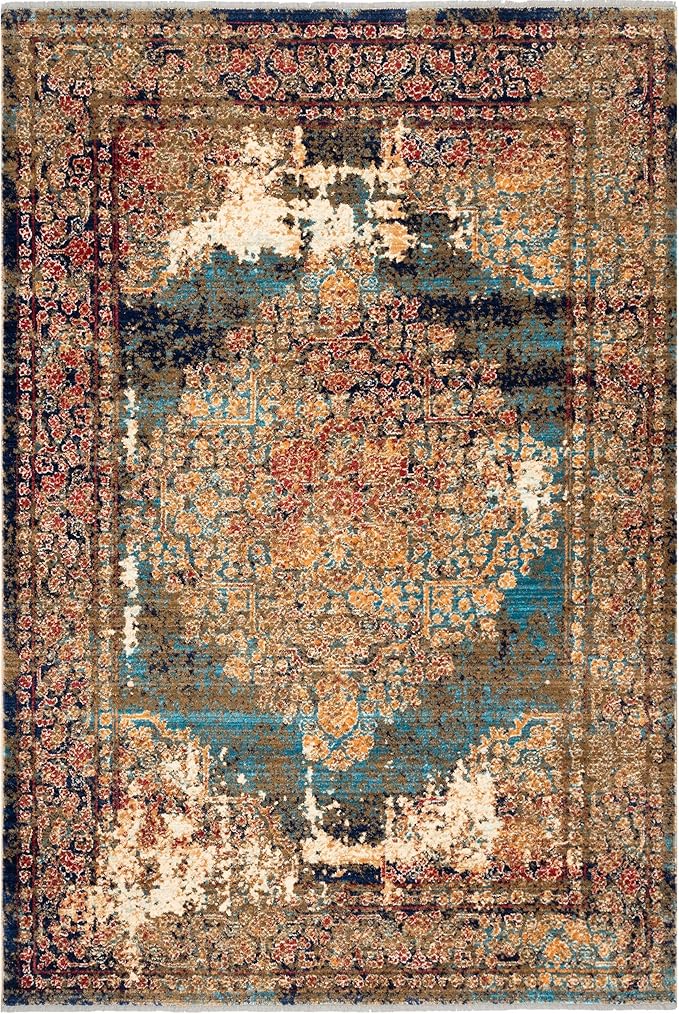 nuLOOM Vintage Magdala Area Rug, 4x6, Multi